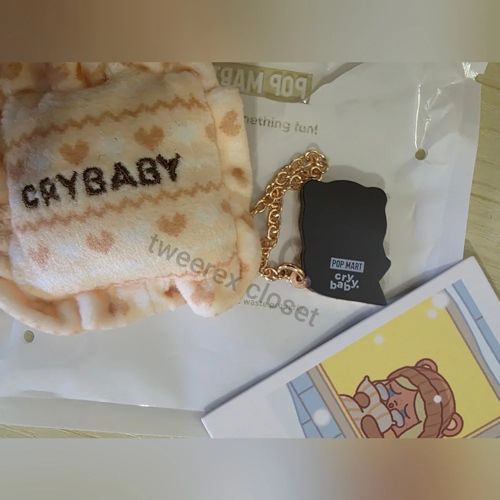 CRYBABY Pop Bean Fluffy & Cozy Series-Fridge Magnet - Pop Mart
